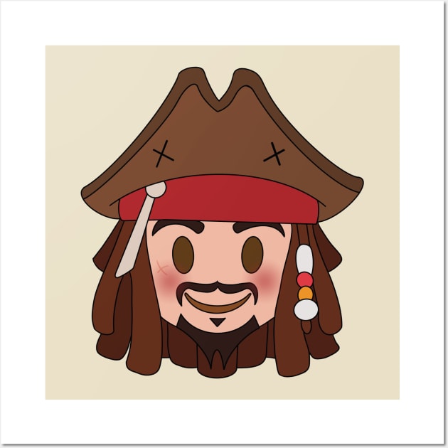 Captain Jack Wall Art by BeckyDesigns